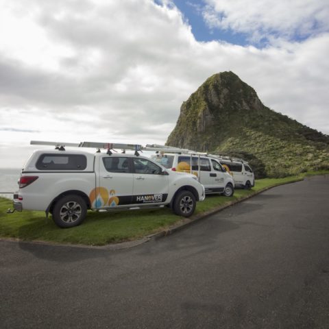 IMG_3425 Hanover Plumbing and Gasfitting company vehicles in New Plymouth