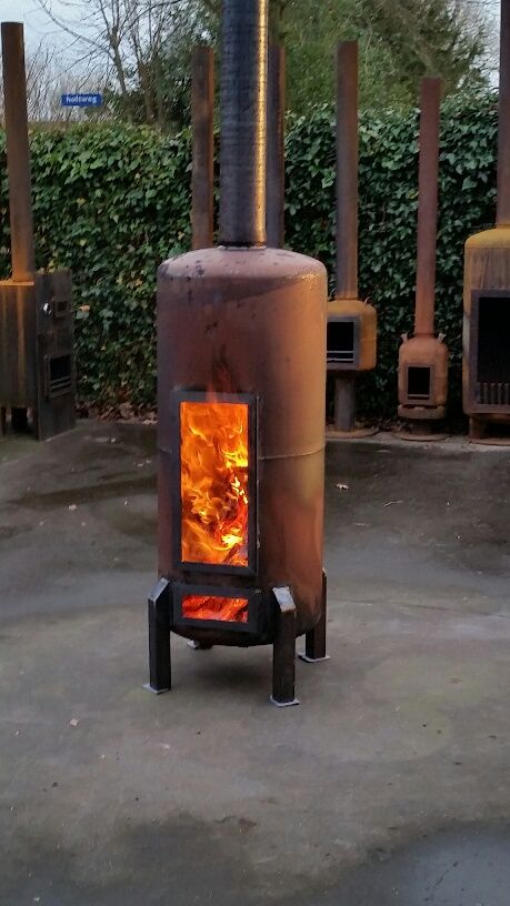 Outdoor Fire Pit, Gas Cylinder Fire Pit